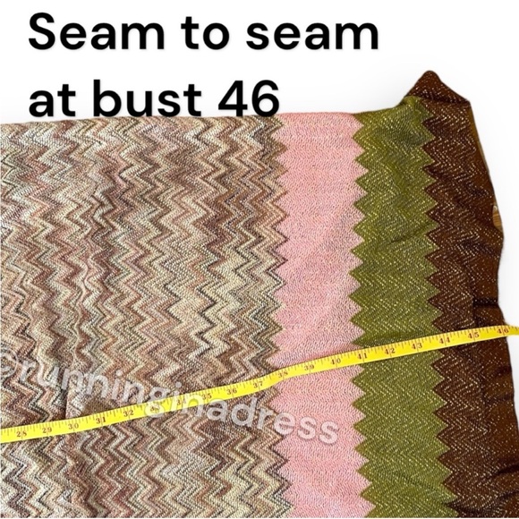 NWOT Free People Cairo Shimmer Chevron Kimono Size One Size In Color Multi - Picture 12 of 12